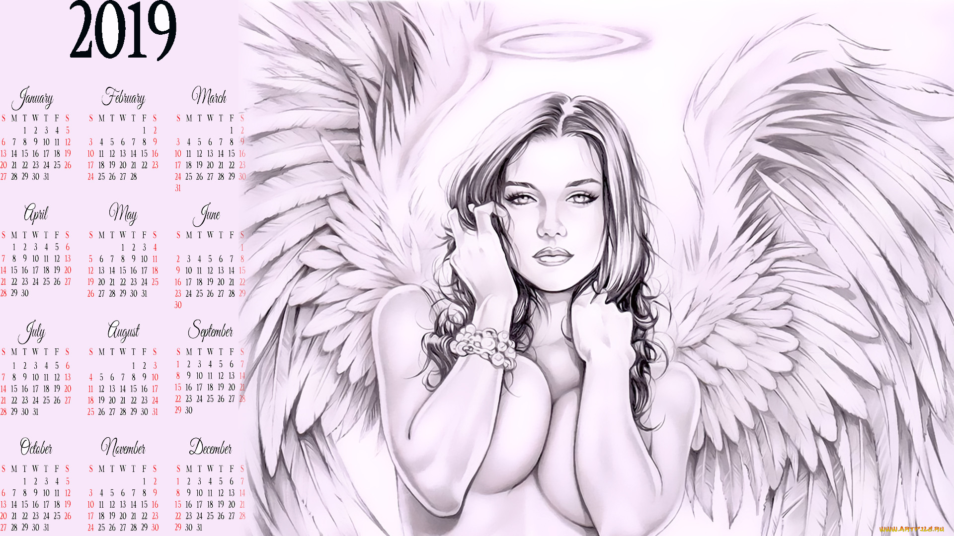 , , , , , 2019, calendar, , 